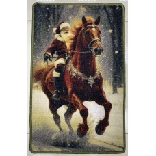 коврик принт 50х80 Дед мороз на коне 3504-a2-51 коврик принт 50х80 Дед мороз на коне 3504-a2-51